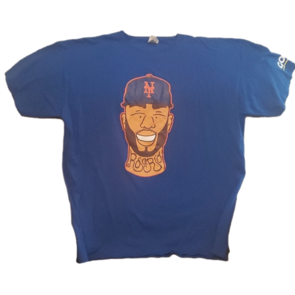 NY Mets Amed Rosario Tee Shirt XL Blue